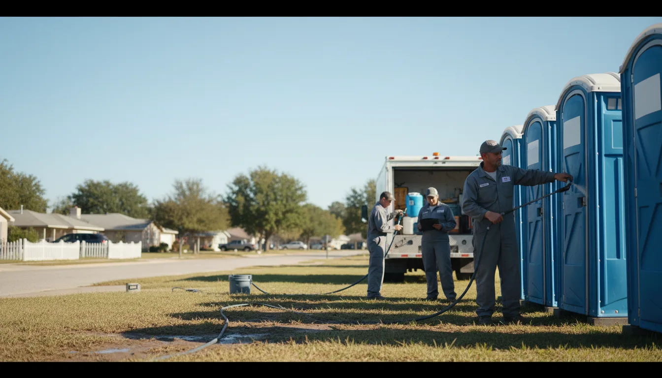 Long-Term Portable Toilet Rental in Wichita Falls, TX near me
